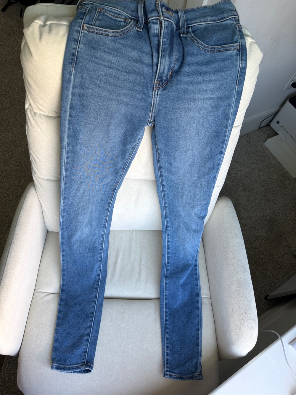Levi’s 720  Women's Light Blue High Rise Super Skinny Jeans